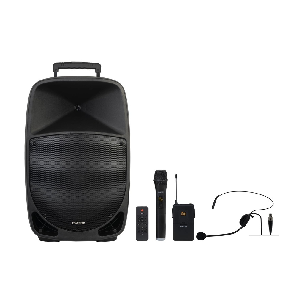 Altavoz Portable con Bluetooth Fonestar Malibu-315/ 250W