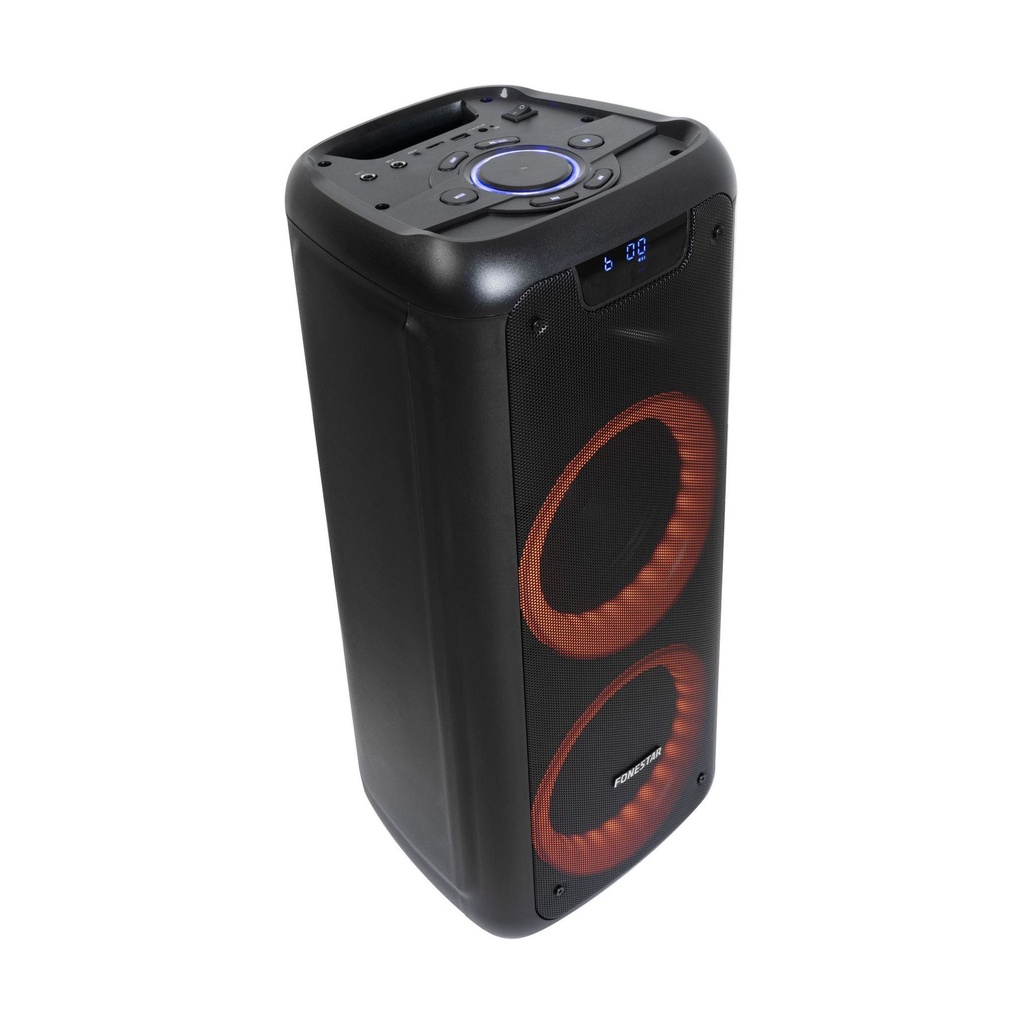 Altavoz Portable con Bluetooth Fonestar Party-Duo/ 100W/ 1.0