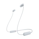 Auriculares Inalámbricos Intrauditivos Sony WI-C100/ con Micrófono/ Bluetooth/ Blancos