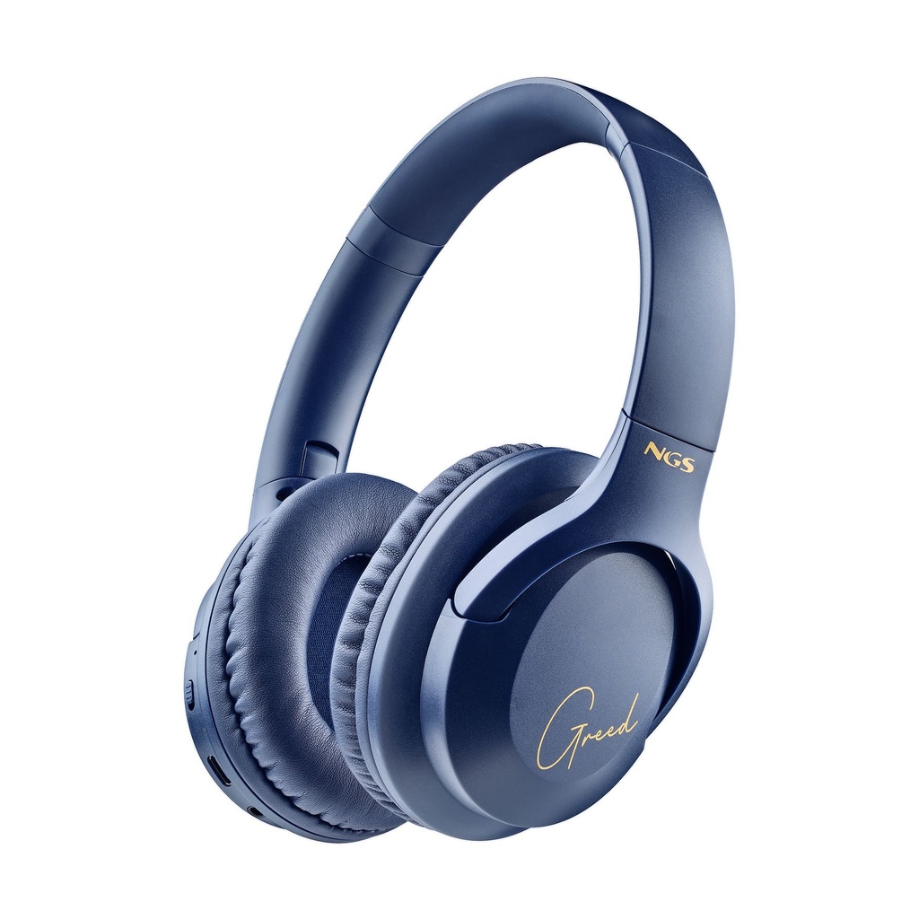 Auriculares Inalámbricos NGS Artica Greed/ con Micrófono/ Bluetooth/ Azules