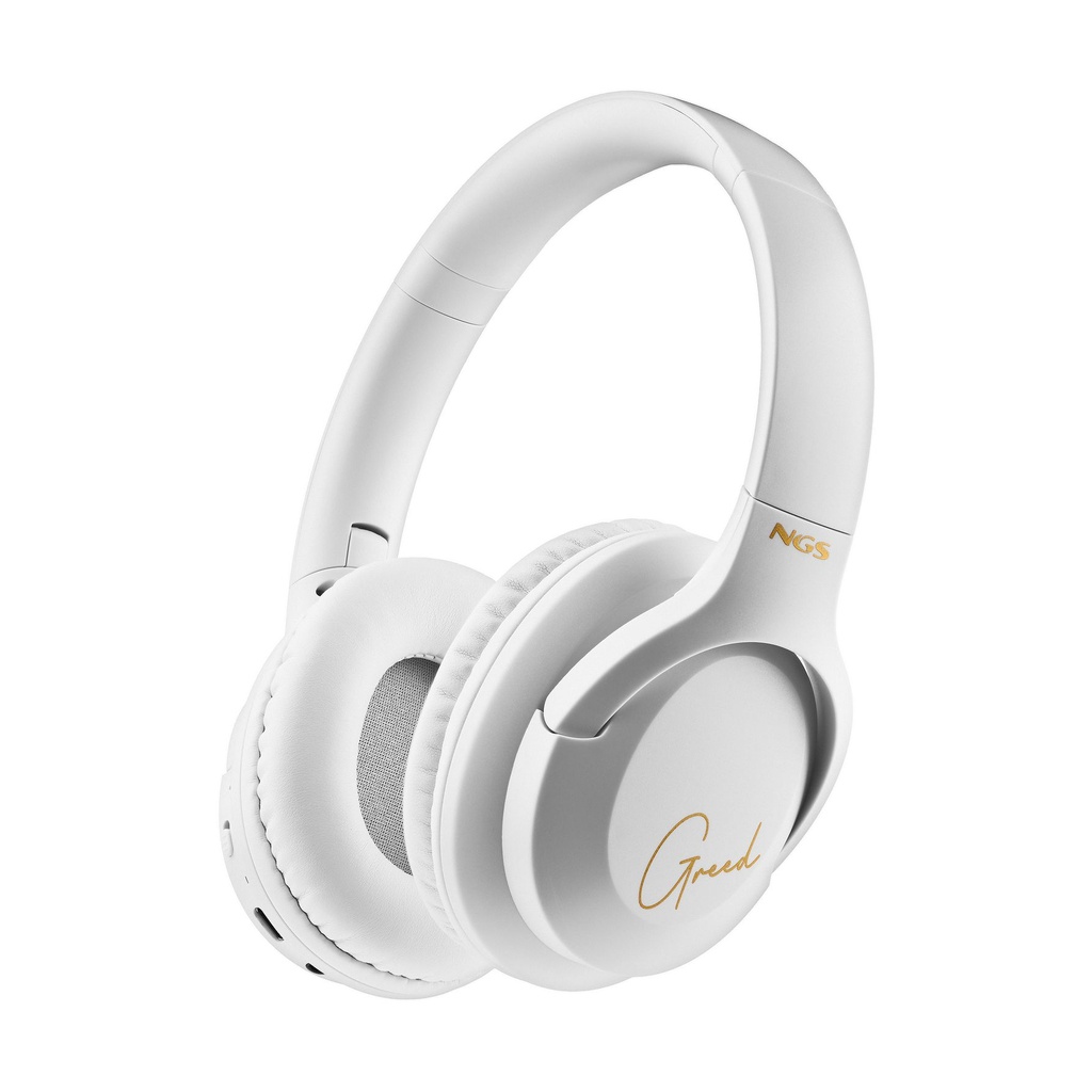 Auriculares Inalámbricos NGS Artica Greed/ con Micrófono/ Bluetooth/ Blancos