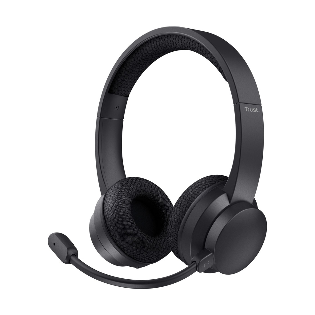 Auriculares Inalámbricos Trust Ayda ENC/ con Micrófono/ Negros