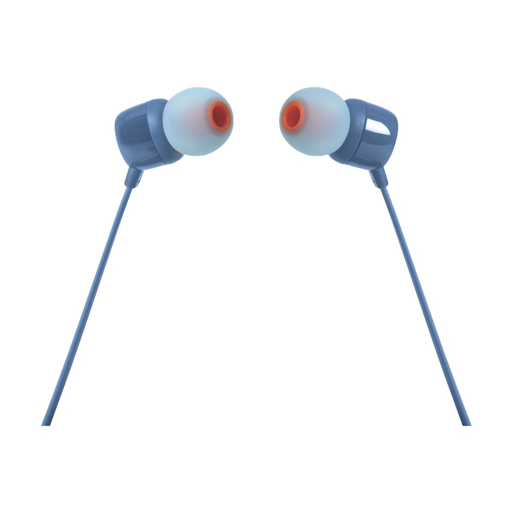 Auriculares Intrauditivos JBL Tune 110/ con Micrófono/ Jack 3.5/ Azules