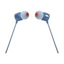 Auriculares Intrauditivos JBL Tune 110/ con Micrófono/ Jack 3.5/ Azules