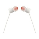 Auriculares Intrauditivos JBL Tune 110/ con Micrófono/ Jack 3.5/ Blancos