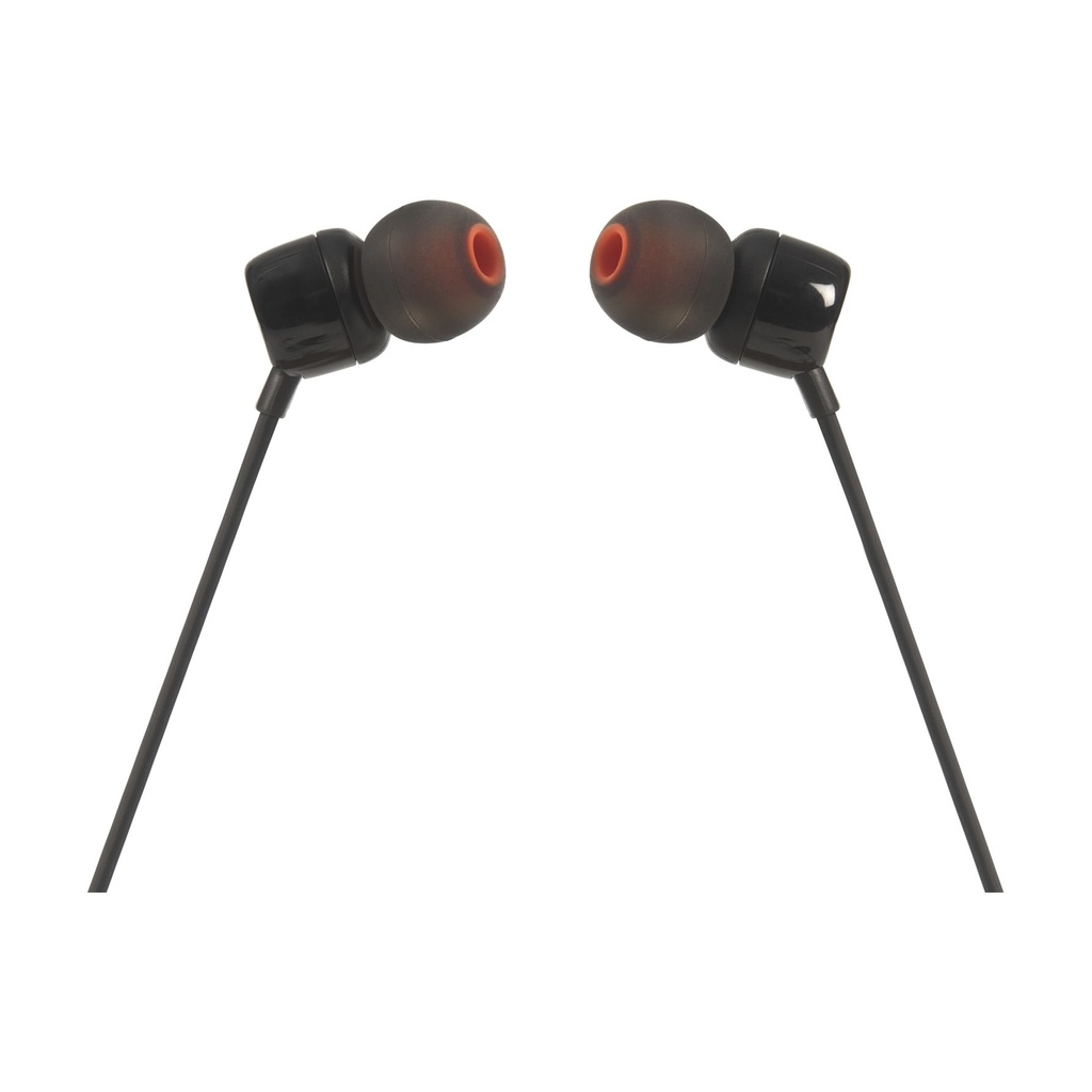 Auriculares Intrauditivos JBL Tune 110/ con Micrófono/ Jack 3.5/ Negros