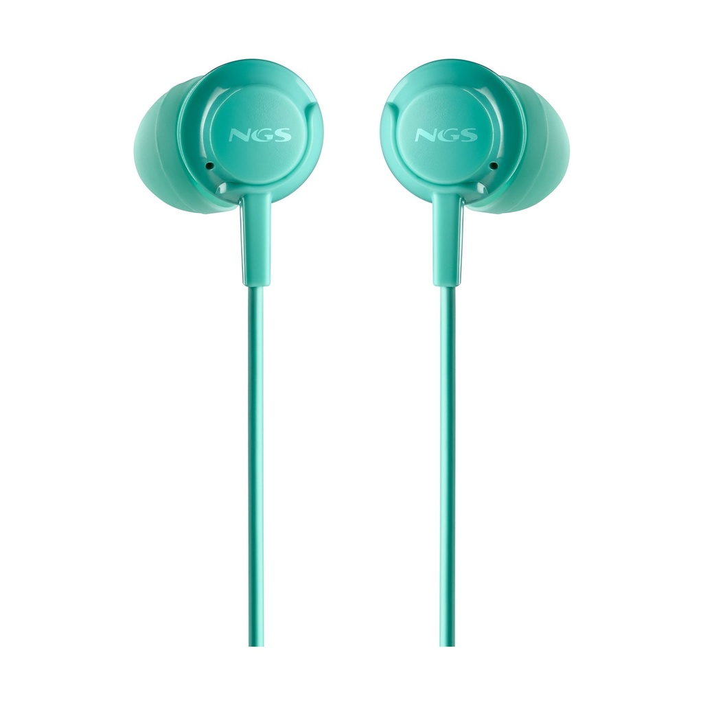 Auriculares Intrauditivos NGS Cross Drift/ con Micrófono/ Jack 3.5/ Verdes