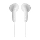 Auriculares Intrauditivos NGS Cross Flip/ con Micrófono/ Jack 3.5/ Blancos