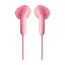 Auriculares Intrauditivos NGS Cross Flip/ con Micrófono/ Jack 3.5/ Rosas