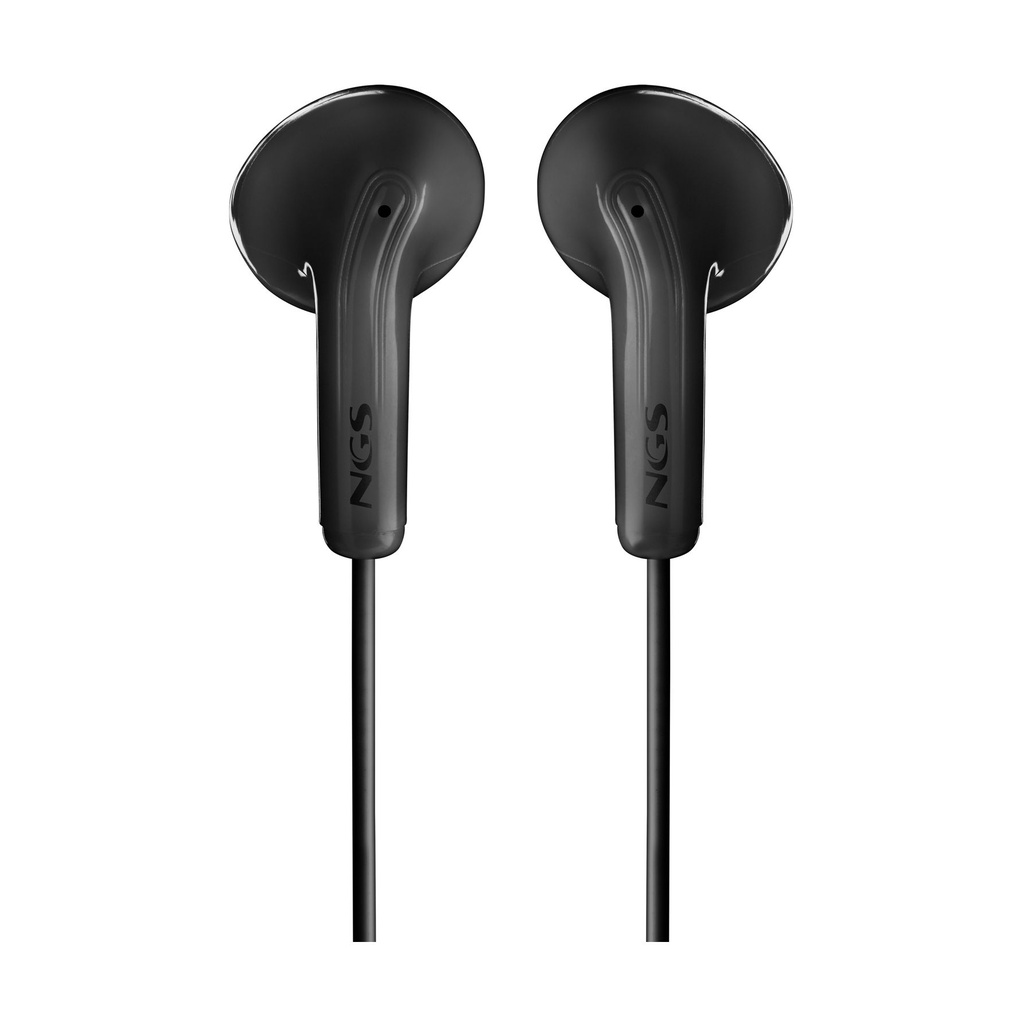 Auriculares Intrauditivos NGS Cross Glide/ con Micrófono/ USB Tipo-C/ Negros