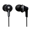Auriculares Intrauditivos Panasonic RP-HJE125/ Jack 3.5/ Negros