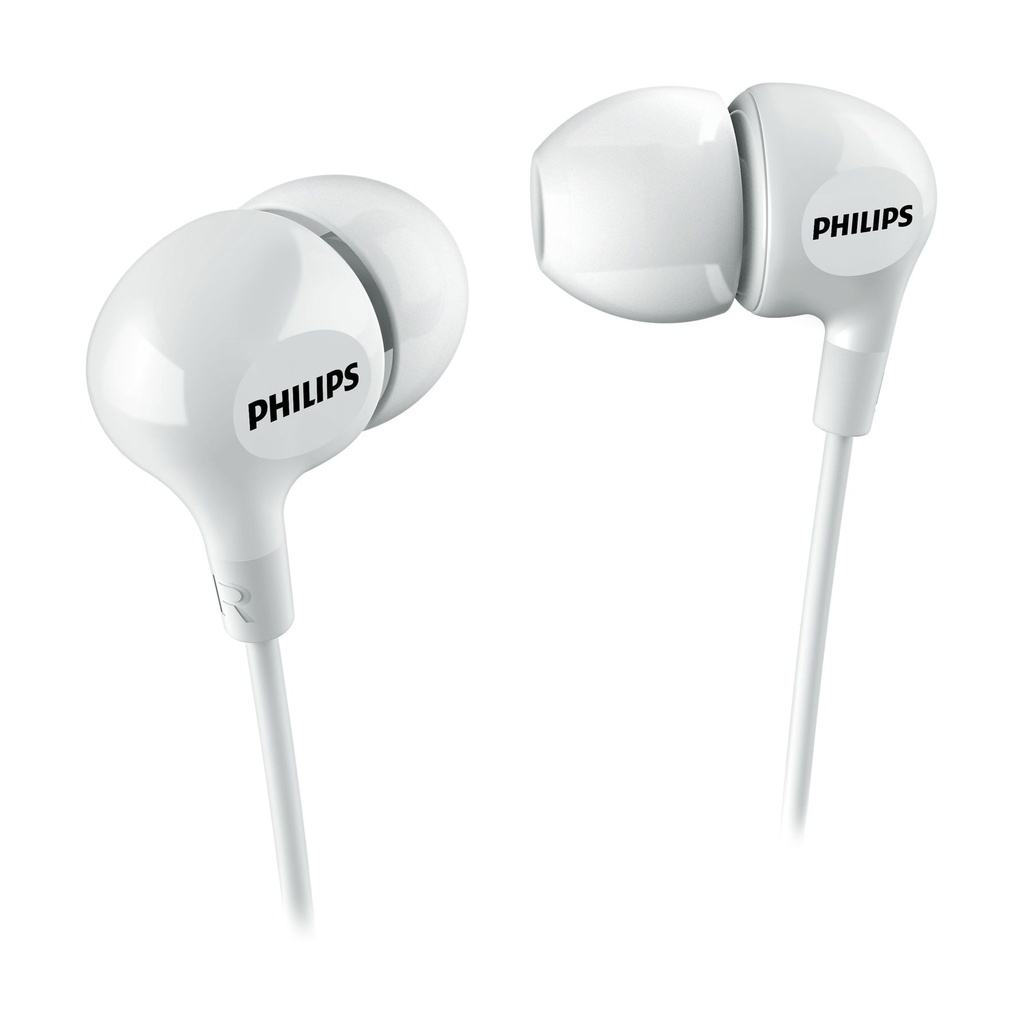 Auriculares Intrauditivos Philips SHE3550WT/ Jack 3.5/ Blancos