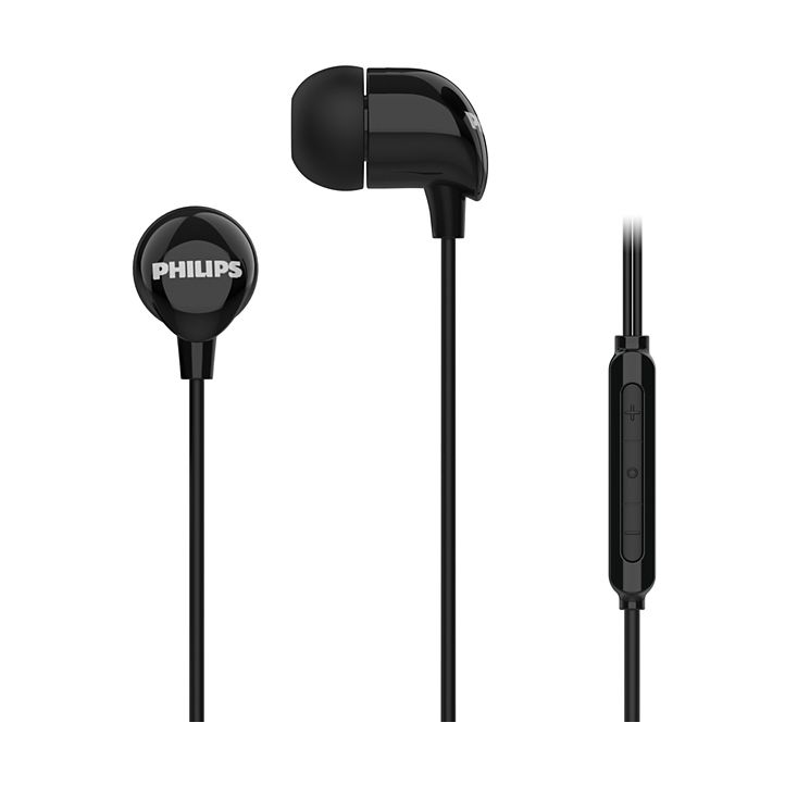 Auriculares Intrauditivos Philips TAE2146BK/ con Micrófono/ USB Tipo-C/ Negros