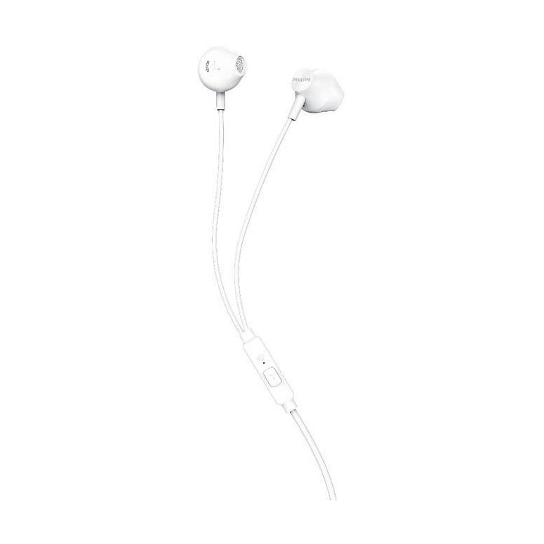 Auriculares Intrauditivos Philips TAUE101/ con Micrófono/ Jack 3.5/ Blancos