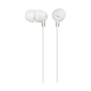 Auriculares Intrauditivos Sony MDR-EX15AP/ con Micrófono/ Jack 3.5/ Blancos