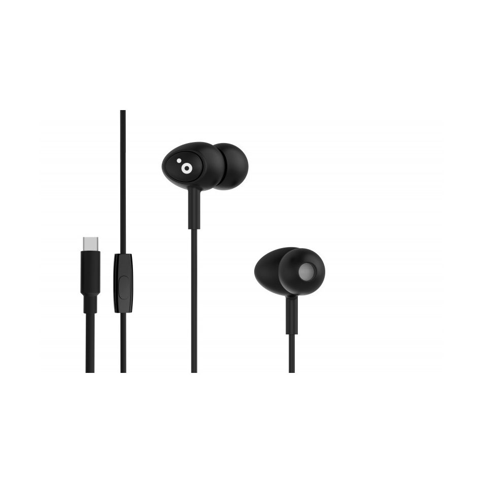 Auriculares Intrauditivos Sunstech BEATC/ con Micrófono/ USB Tipo-C/ Negros
