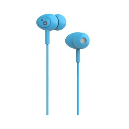 Auriculares Intrauditivos Sunstech Pops/ con Micrófono/ Jack 3.5/ Azules
