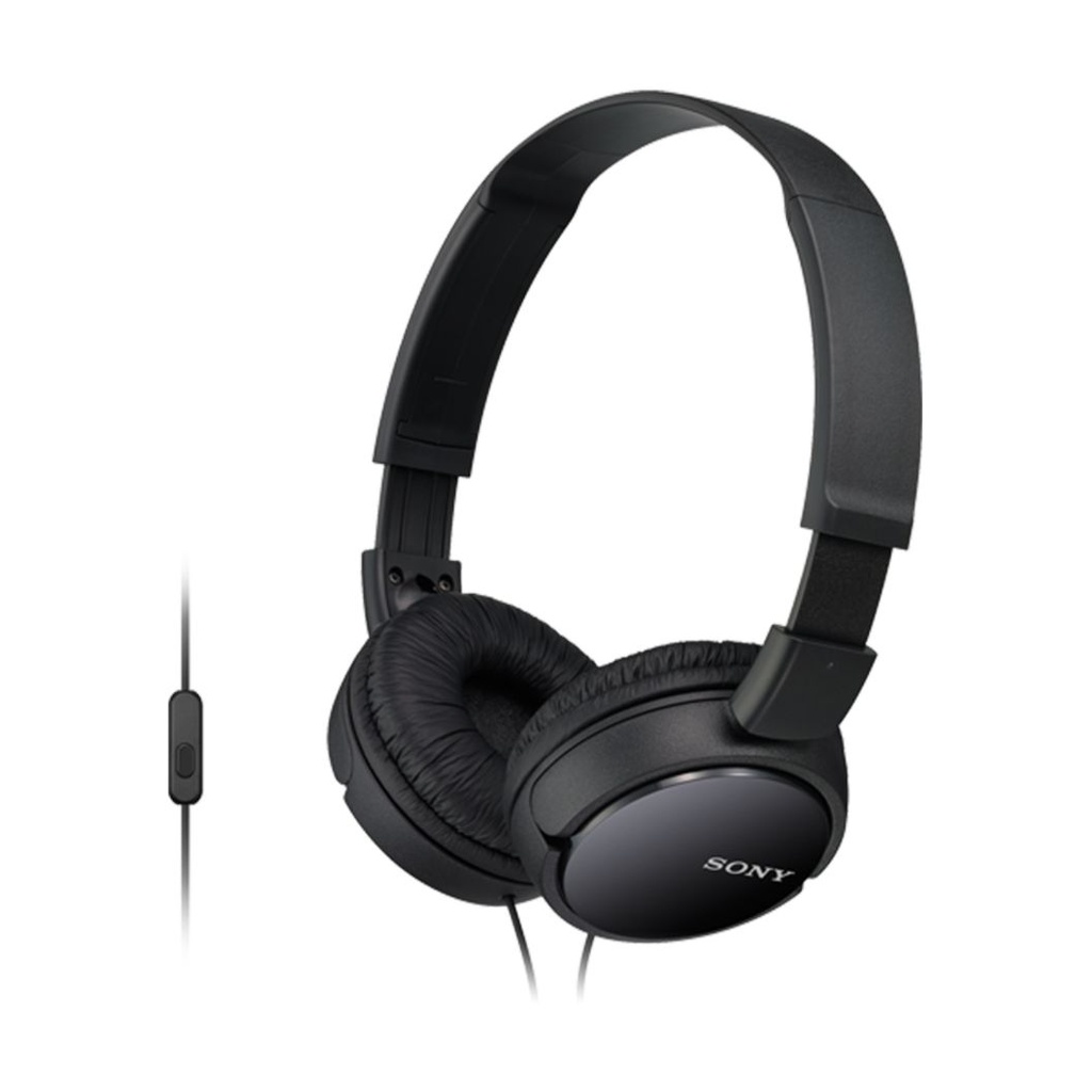 Auriculares Sony MDRZX110APB/ con Micrófono/ Jack 3.5/ Negros