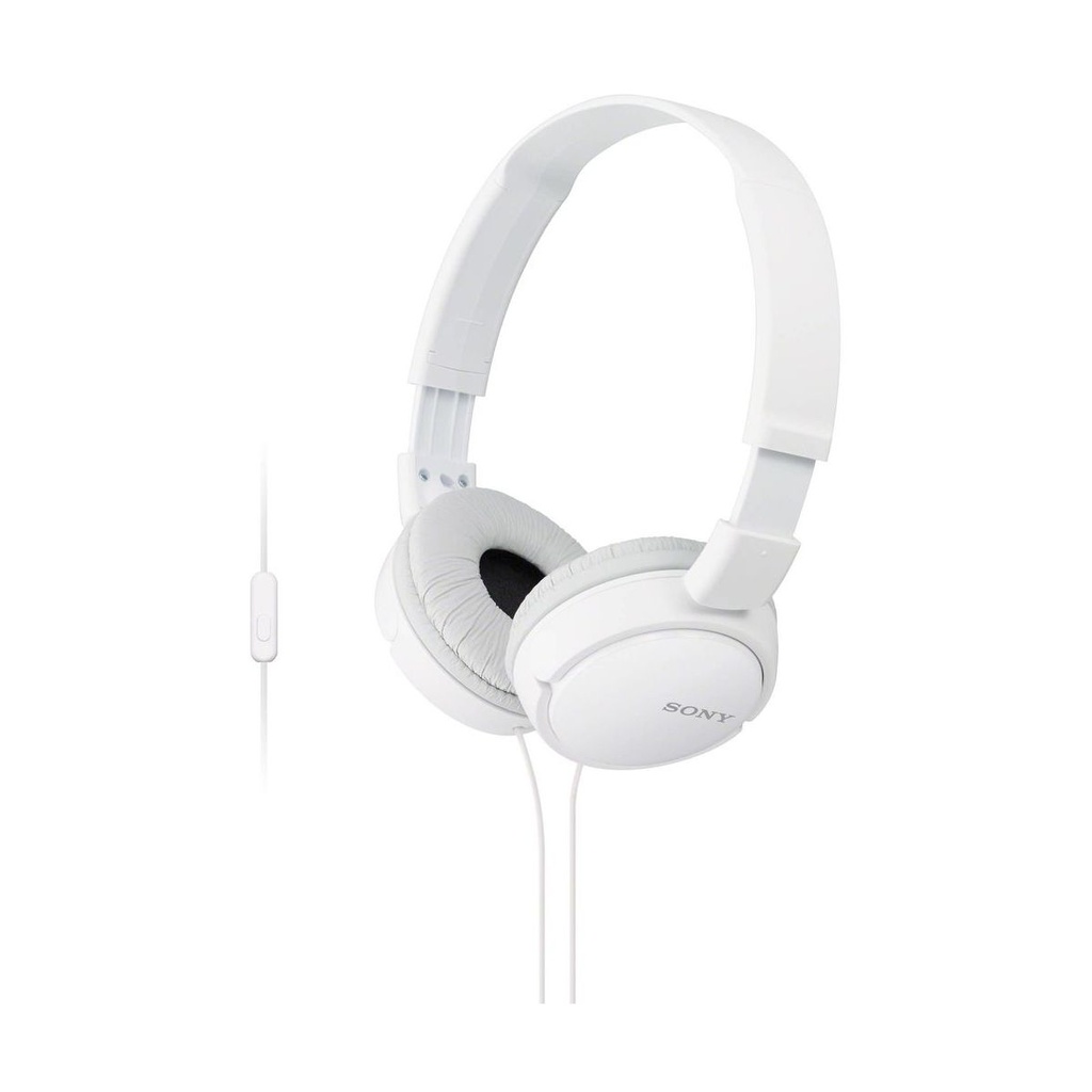 Auriculares Sony MDRZX110APW/ con Micrófono/ Jack 3.5/ Blancos