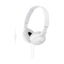 Auriculares Sony MDRZX110APW/ con Micrófono/ Jack 3.5/ Blancos