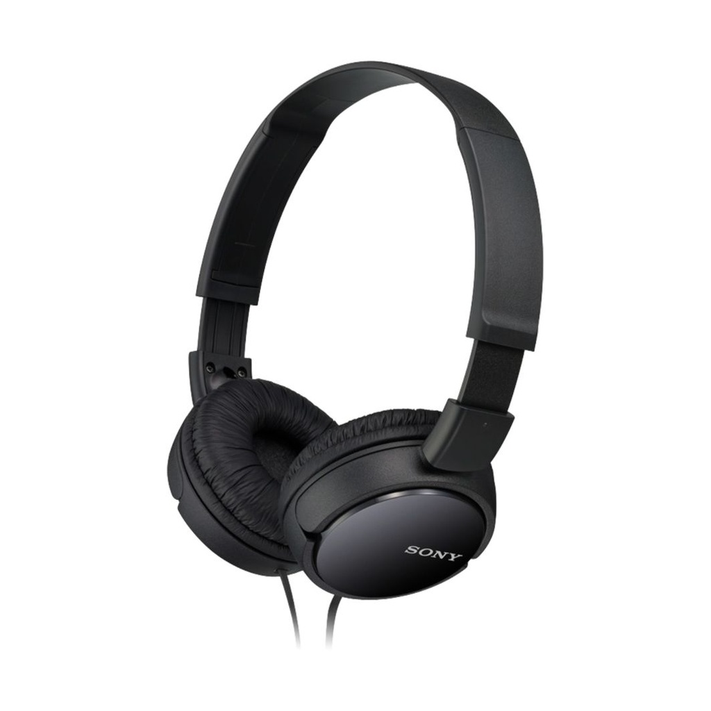 Auriculares Sony MDR-ZX110B/ Jack 3.5/ Negros