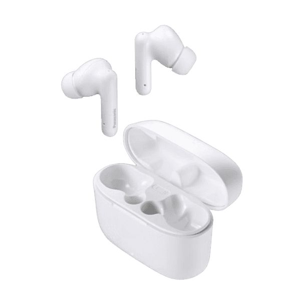 Auriculares Bluetooth Panasonic RZ-B110W con estuche de carga/ Autonomía 6h/ Blancos