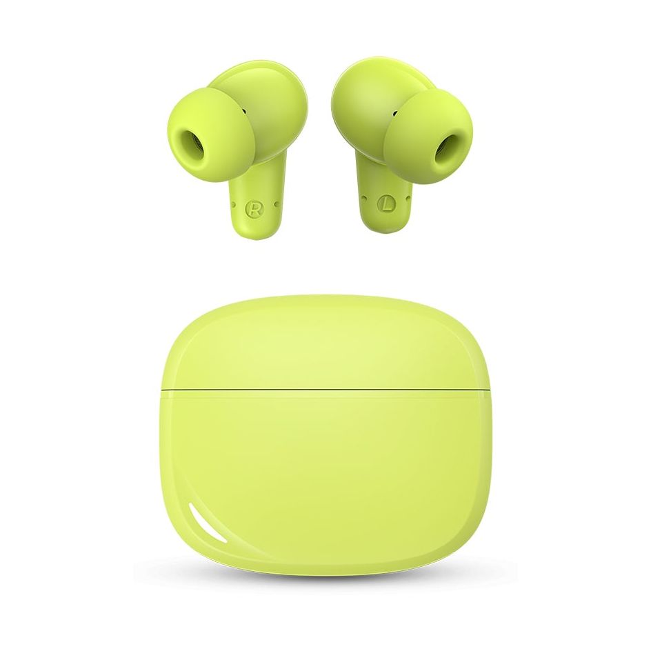 Auriculares Bluetooth SPC Boost Buds con estuche de carga/ Autonomía 7.5h/ Verde Lima