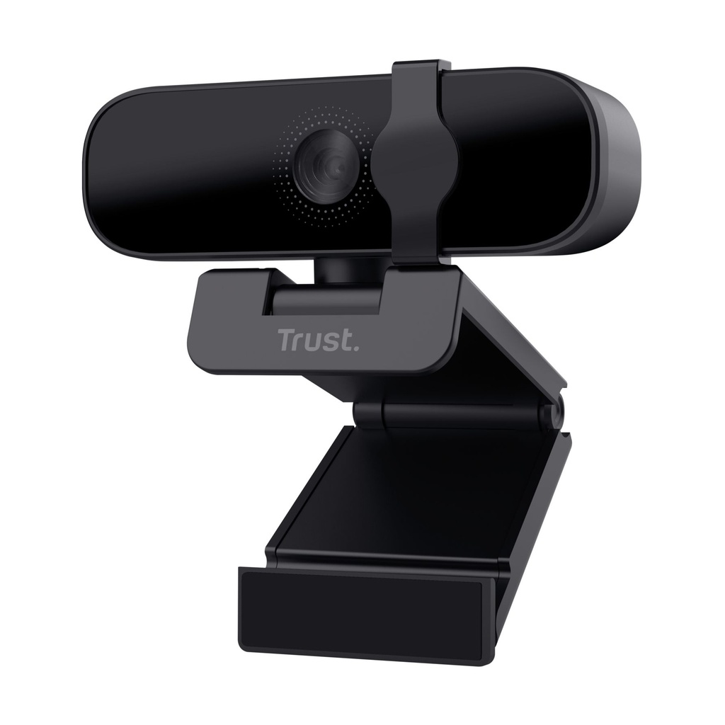 Webcam Trust Tanor/ Enfoque Automático/ 1920 x 1080 Full HD