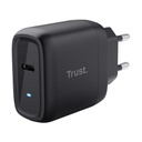 Cargador de Pared GaN Trust Maxo 45W/ 1xUSB Tipo-C/ 45W