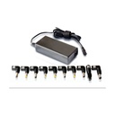 Cargador de Portátil Leotec Home/ 90W/ Automático/ 12 Conectores/ Voltaje 15-20V