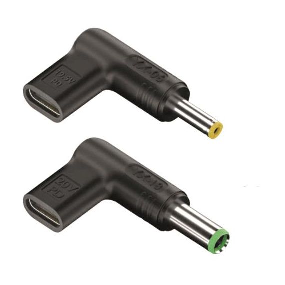 Pack 2 Clavijas para Portátil Toshiba NGS BUD-T/ DC - USB Tipo-C