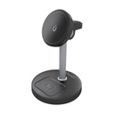 Base de carga Inalámbrica Aisens ASCH-15W3WC066-BK/ 15W/ Negro
