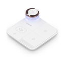 Base de carga Inalámbrica Aisens ASCH-15W4WC061-W/ 15W/ Blanco