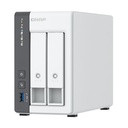 NAS QNAP TS-216G/ 2 Bahías 3.5"- 2.5"/ 4GB DDR4/ Formato Torre