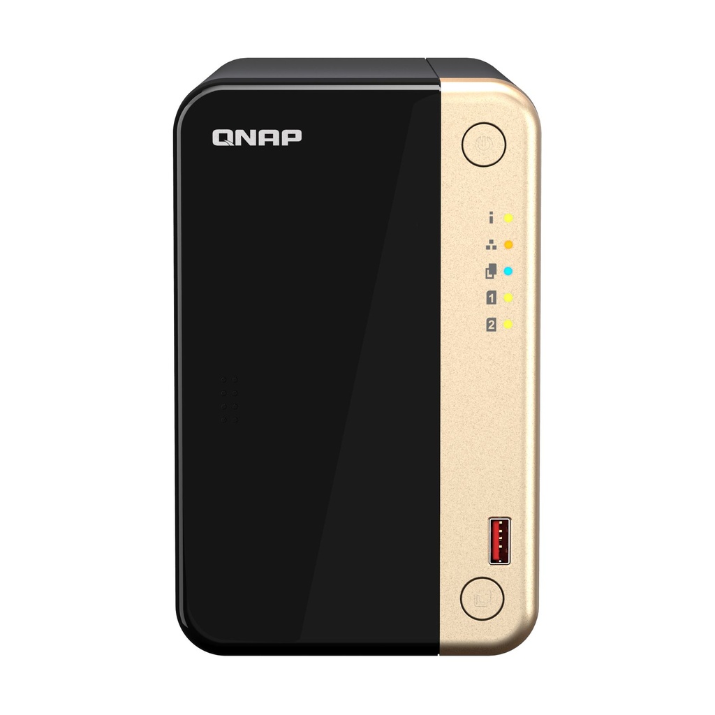 NAS QNAP TS-264-8G/ 2 Bahías 3.5"- 2.5"/ 8GB/ Formato Torre