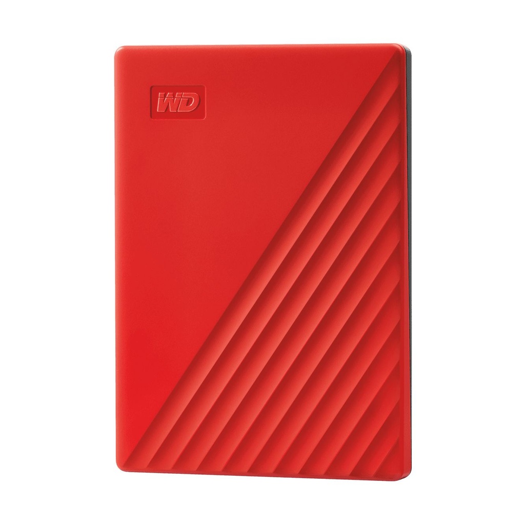 Disco Externo Western Digital My Passport 4TB/ 2.5"/ USB 3.2/ Rojo