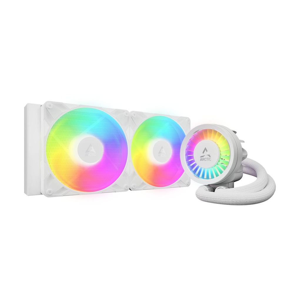 Sistema de Refrigeración Líquida Arctic Liquid Freezer III Pro 280 A-RGB/ Blanco