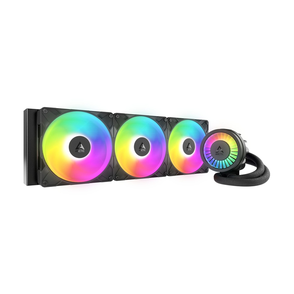 Sistema de Refrigeración Líquida Arctic Liquid Freezer III Pro 420 A-RGB/ Negro