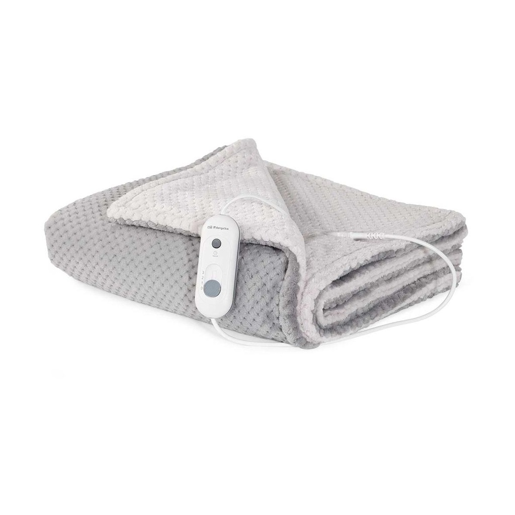 Manta Eléctrica Orbegozo MAH 2050/ Gris y Blanca