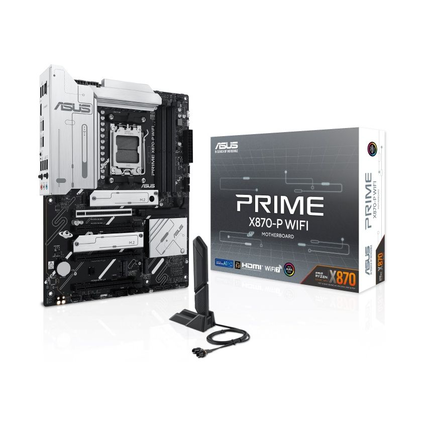 Placa Base Asus Prime X870-P WIFI/ Socket AM5/ DDR5/ PCIe 5.0