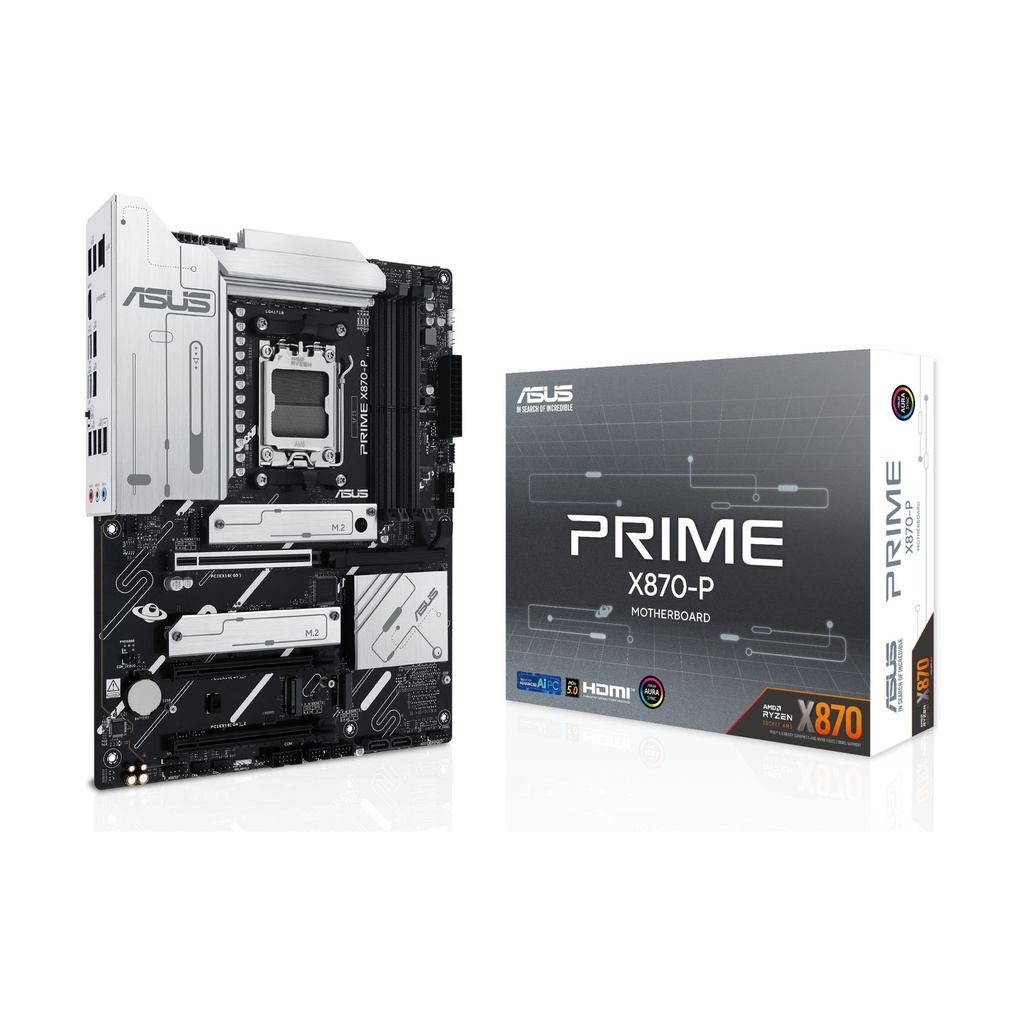 Placa Base Asus Prime X870-P/ Socket AM5/ DDR5/ PCIe 5.0