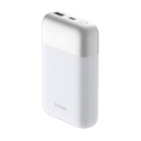 Powerbank 10000mAh D-Link DPP-101/ 18W/ Blanca