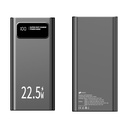 Powerbank 30000mAh Leotec LEPOW30W22W/ 22.5W/ Negra