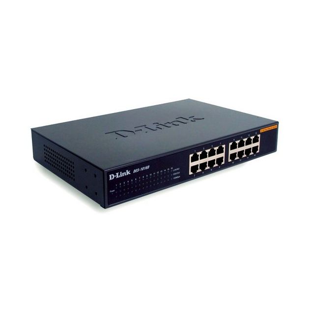 Switch D-Link DES-1016D 16 Puertos/ RJ-45 10/100