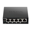Switch D-Link DGS-1005P 5 Puertos/ RJ-45 10/100/1000 PoE