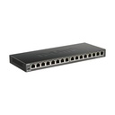 Switch D-Link DGS-1016S 16 Puertos/ RJ-45 10/100/1000