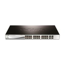 Switch D-Link DGS-1210-28P 28 Puertos RJ45/ 10/100/1000/ SFT/ PoE