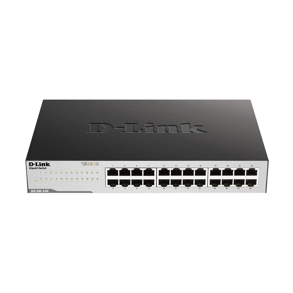 Switch D-Link GO-SW-24G 24 Puertos/ Gigabit 10/100/1000