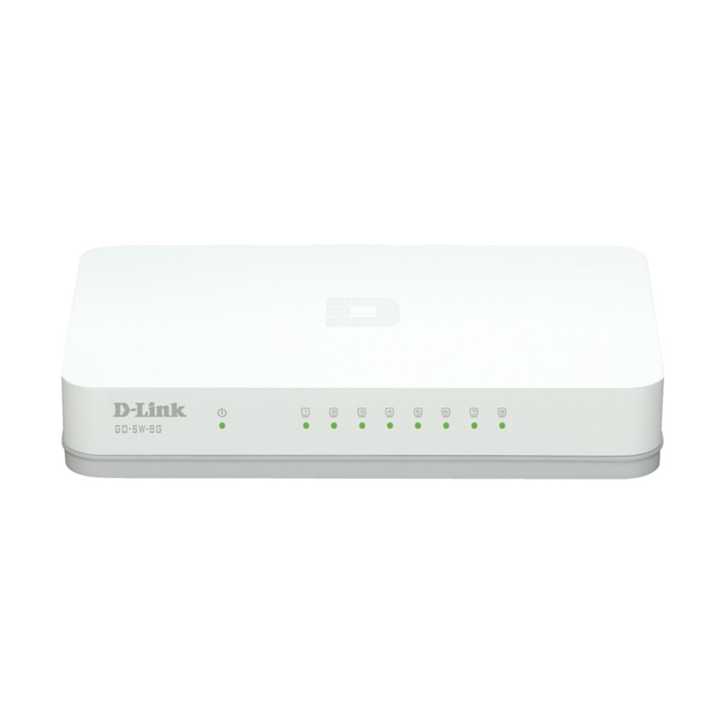 Switch D-Link GO-SW-8G 8 Puertos/ RJ-45 10/100/1000
