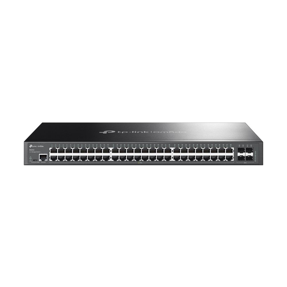 Switch Gestionable TP-Link Omada JetStream TL-SG3452 52 Puertos/ RJ-45 10/100/1000 SFP